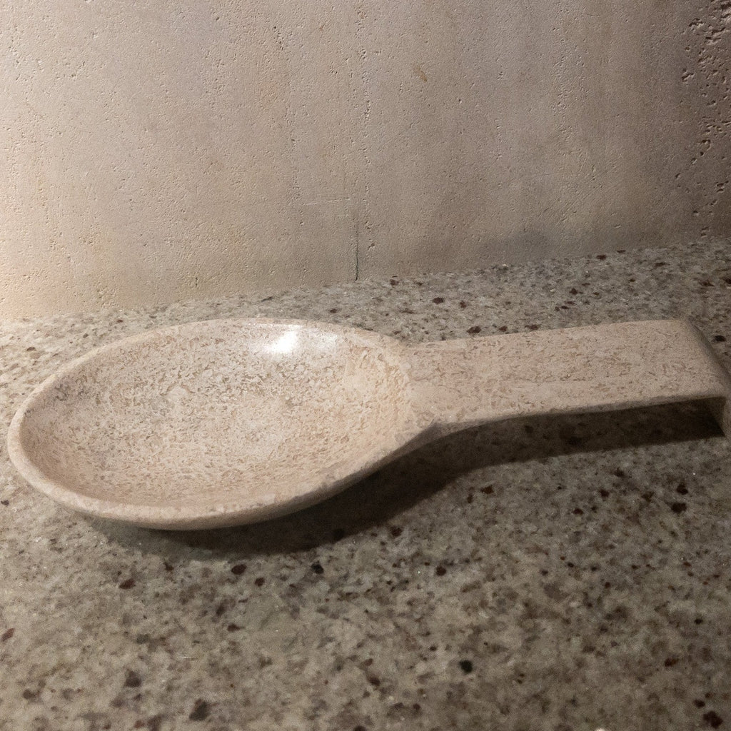 Studio CM | beige marble spoon rest