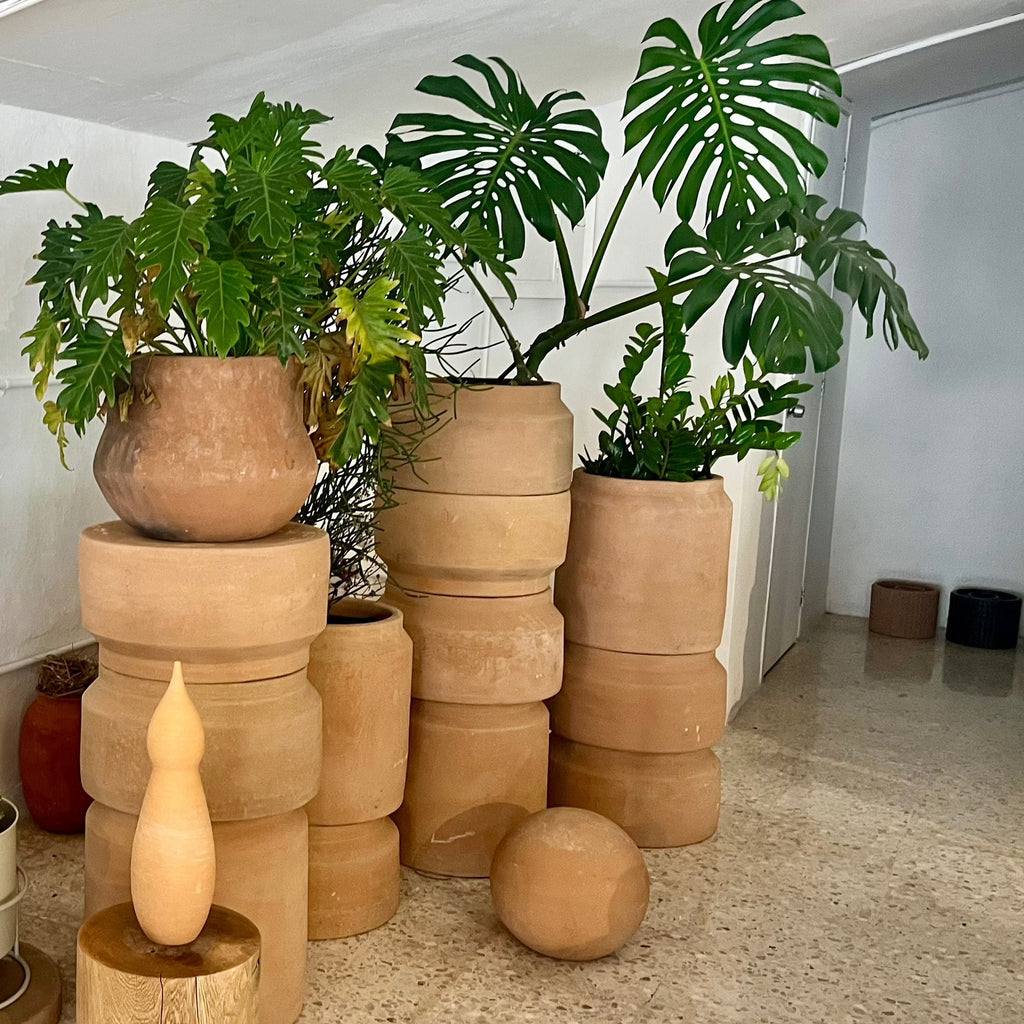 Studio CM | Examples of styled terracotta planters in our collection