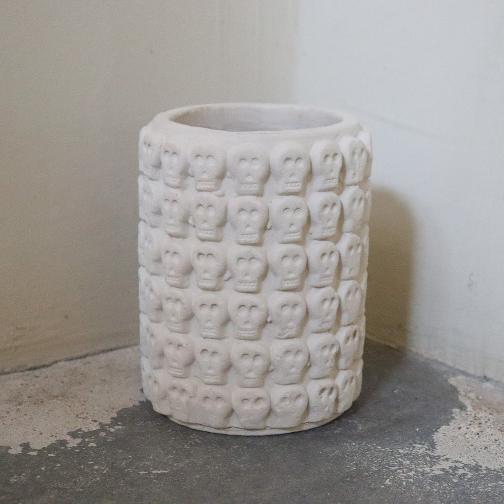 Studio CM | White planters ceramic handmade pottery